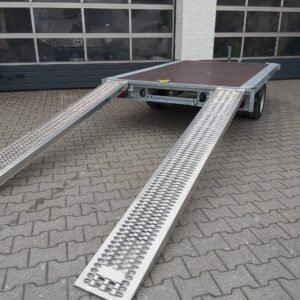Multi Transporter 260x180cm flach Alurampen (S) 1800kg Frühling Aktion